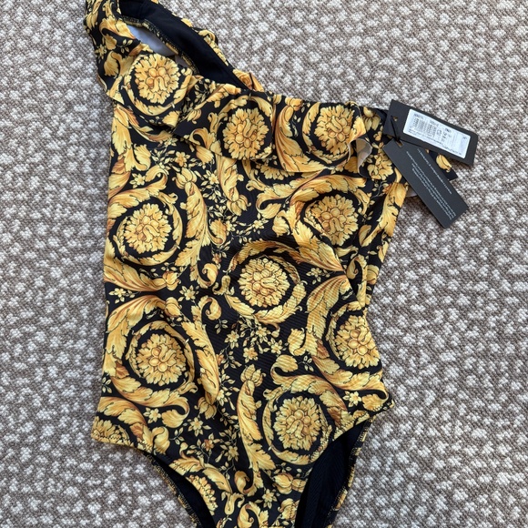 Versace Other - NWT Girls Versace one-shoulder Swimsuit - Size 14a